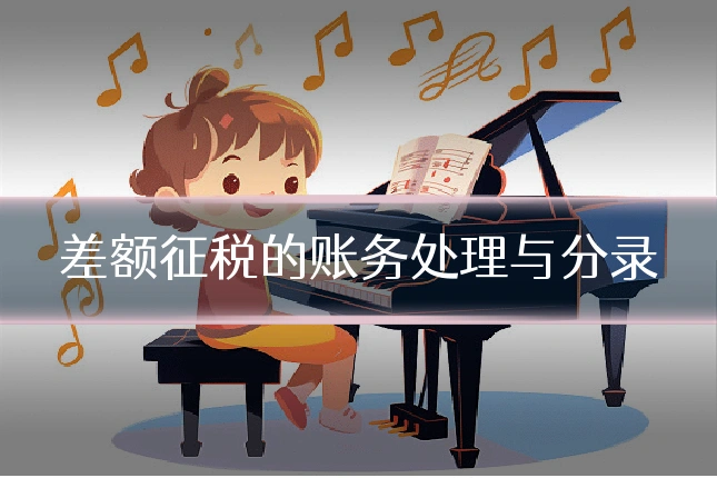 差额征税的账务处理与分录