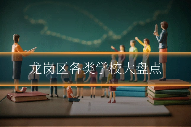 龙岗区各类学校大盘点
