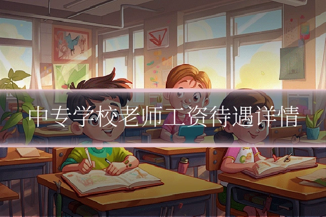 中专学校老师工资待遇详情