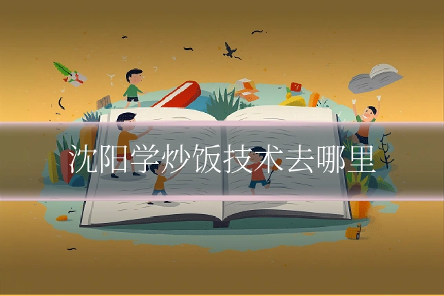 沈阳学炒饭技术去哪里