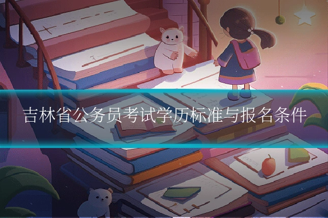吉林省公务员考试学历标准与报名条件