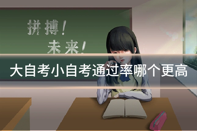 大自考小自考通过率哪个更高
