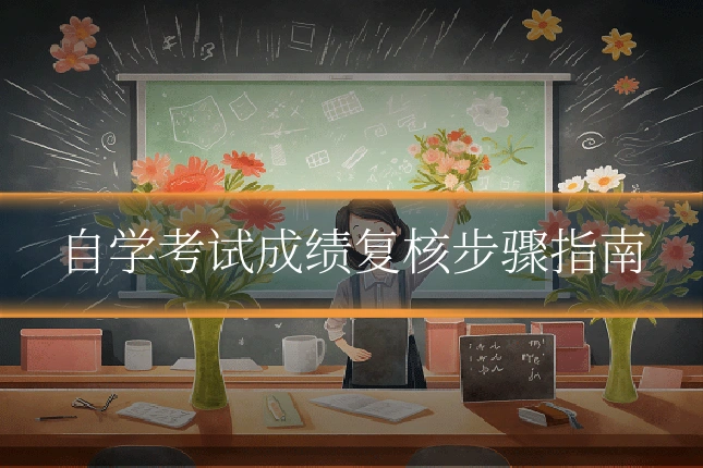 自学考试成绩复核步骤指南