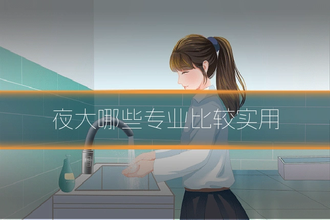夜大哪些专业比较实用