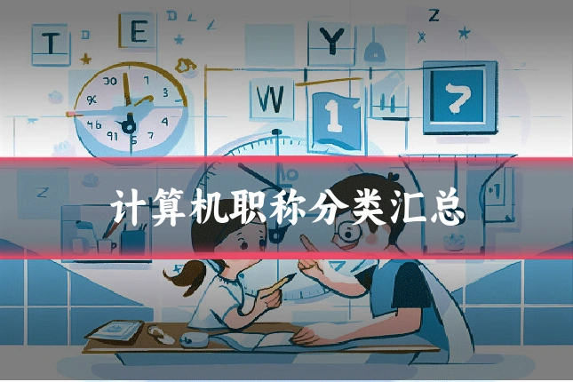 计算机职称分类汇总