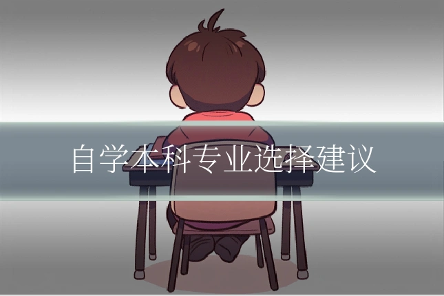 自学本科专业选择建议