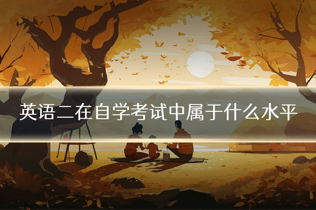 英语二在自学考试中属于什么水平