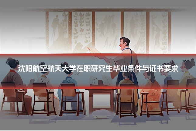 沈阳航空航天大学在职研究生毕业条件与证书要求