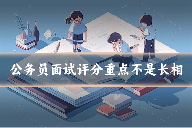 公务员面试评分重点不是长相