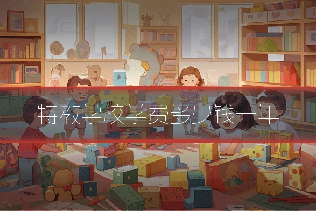 特教学校学费多少钱一年