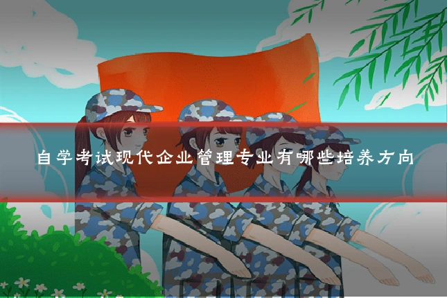 自学考试现代企业管理专业有哪些培养方向