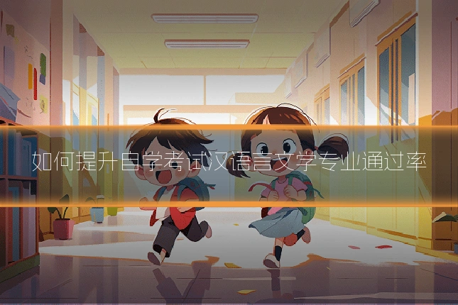 如何提升自学考试汉语言文学专业通过率