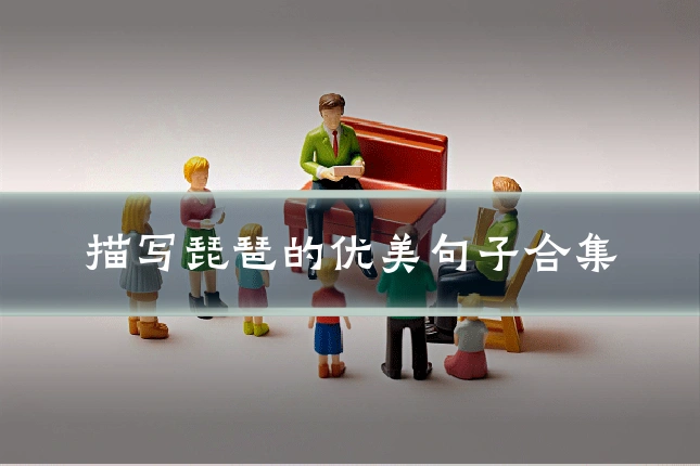 描写琵琶的优美句子合集