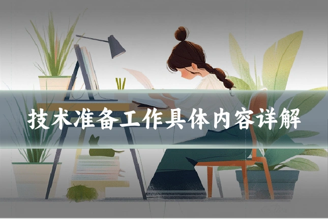 技术准备工作具体内容详解