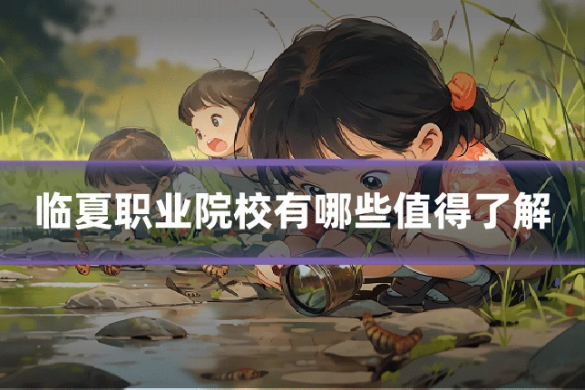 临夏职业院校有哪些值得了解