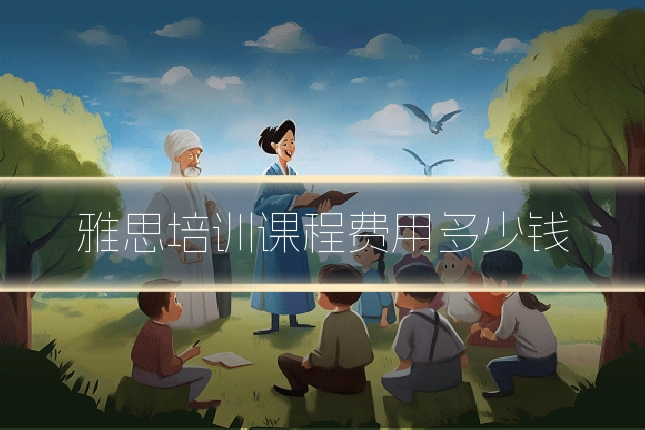 雅思培训课程费用多少钱