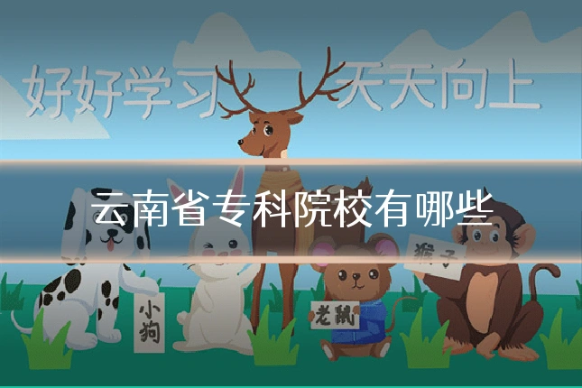 云南省专科院校有哪些
