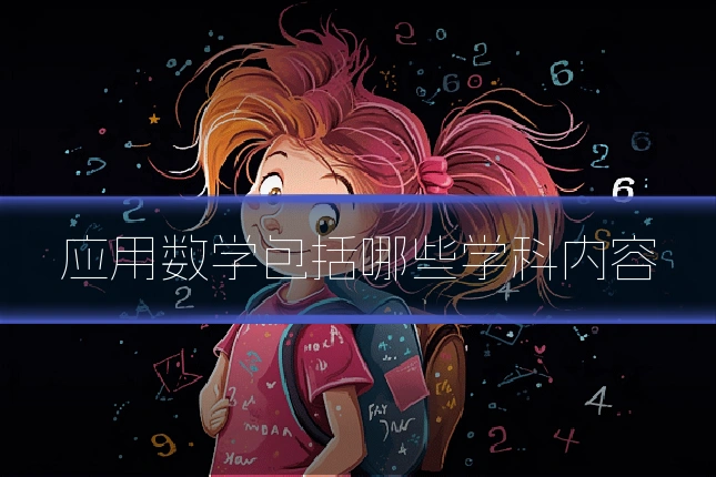 应用数学包括哪些学科内容