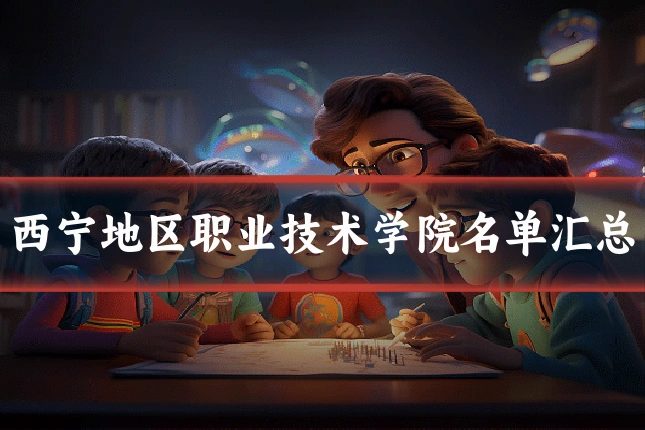 西宁地区职业技术学院名单汇总
