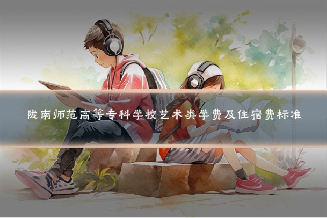陇南师范高等专科学校艺术类学费及住宿费标准