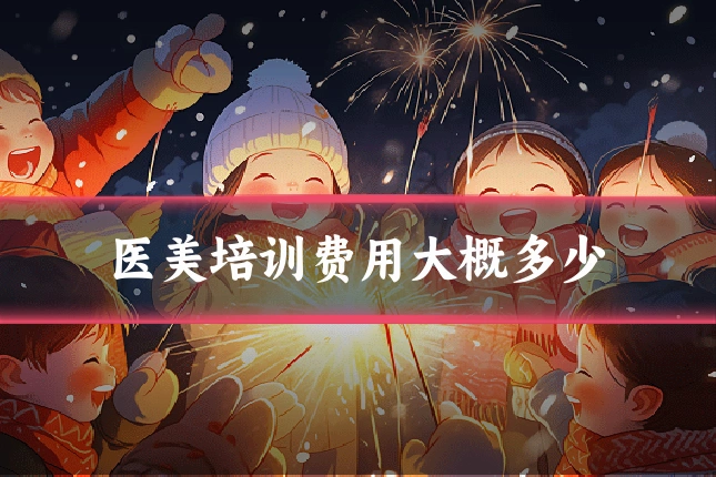 医美培训费用大概多少