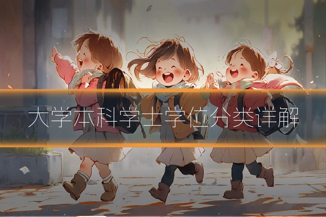 大学本科学士学位分类详解