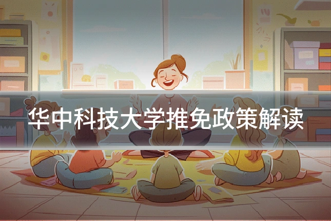 华中科技大学推免政策解读