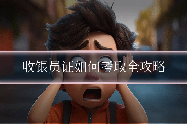 收银员证如何考取全攻略
