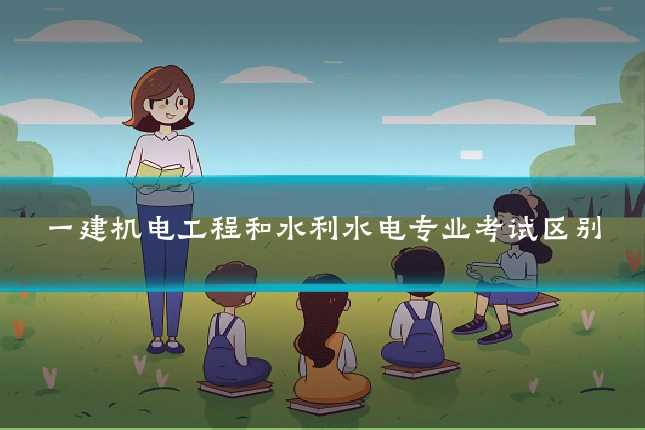一建机电工程和水利水电专业考试区别
