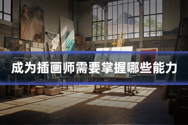 成为插画师需要掌握哪些能力