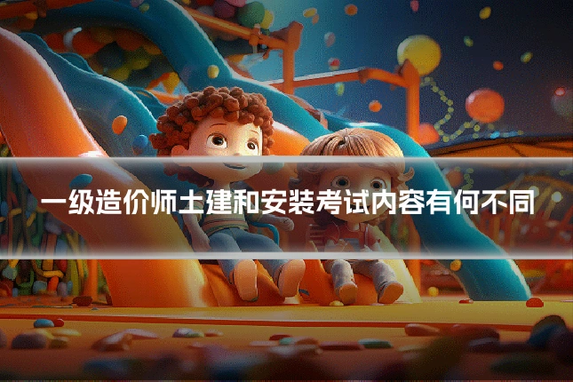 一级造价师土建和安装考试内容有何不同