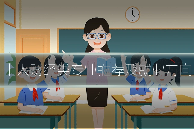 十大财经类专业推荐及就业方向