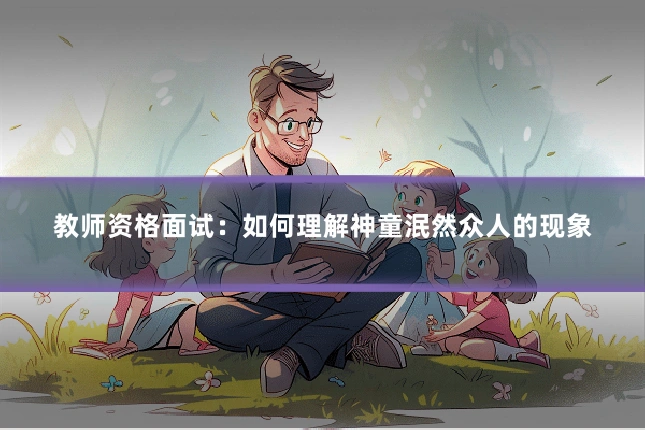 教师资格面试:如何理解神童泯然众人的现象