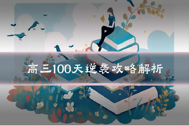 高三100天逆袭攻略解析