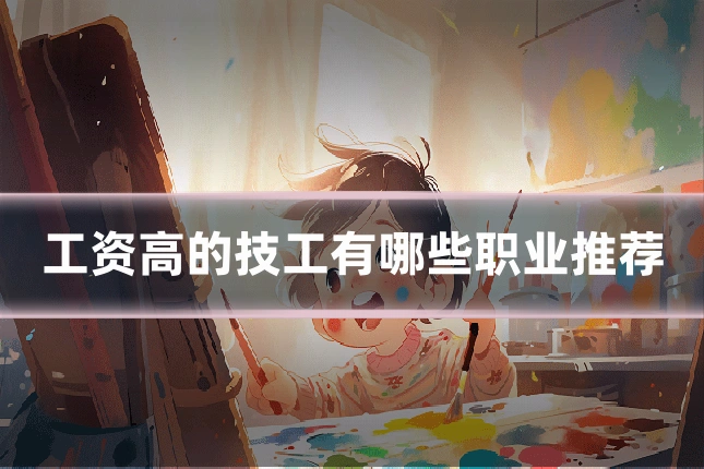 工资高的技工有哪些职业推荐