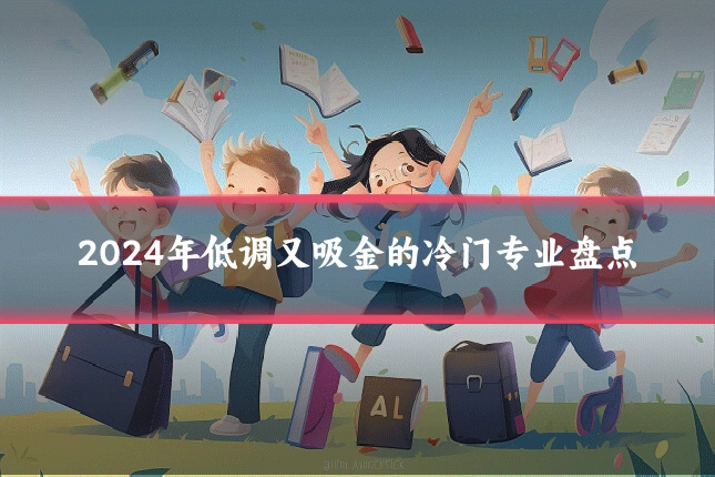 2024年低调又吸金的冷门专业盘点