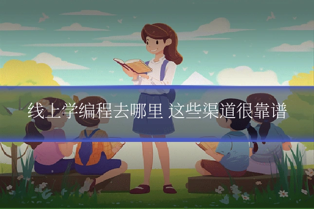 线上学编程去哪里 这些渠道很靠谱