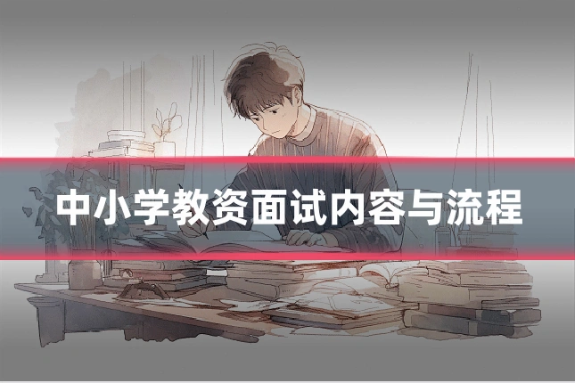 中小学教资面试内容与流程