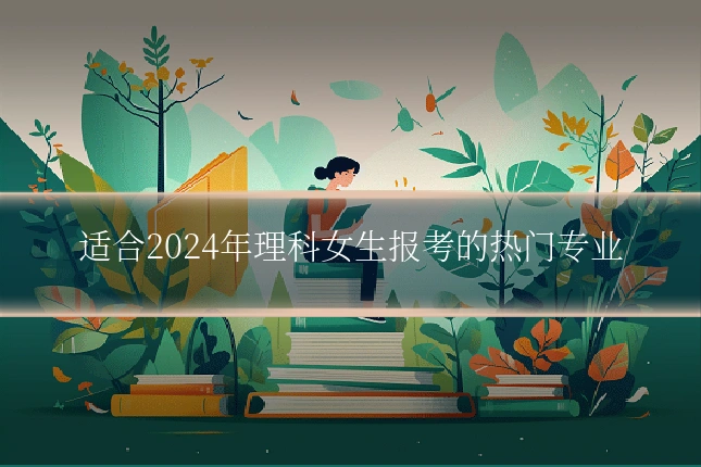 适合2024年理科女生报考的热门专业