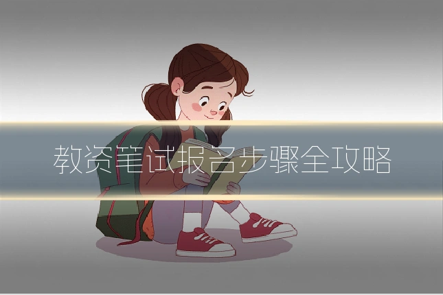 教资笔试报名步骤全攻略