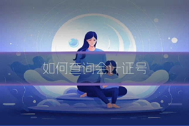 如何查询会计证号