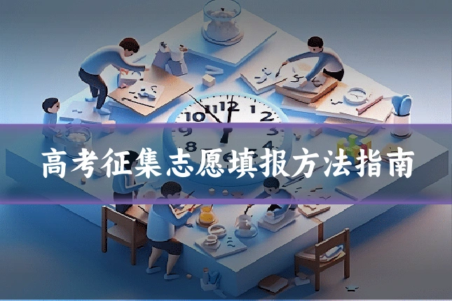 高考征集志愿填报方法指南