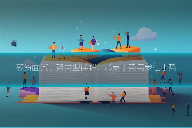 教资面试手势类型详解：形象手势与象征手势