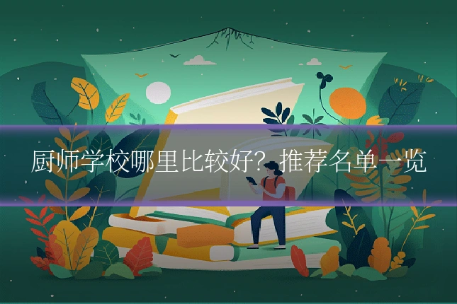 厨师学校哪里比较好?推荐名单一览