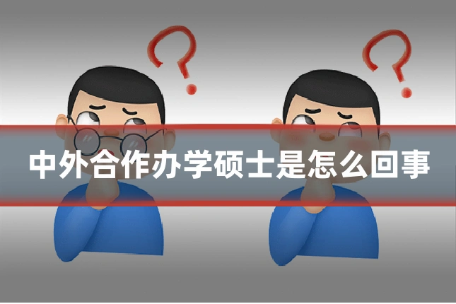中外合作办学硕士是怎么回事