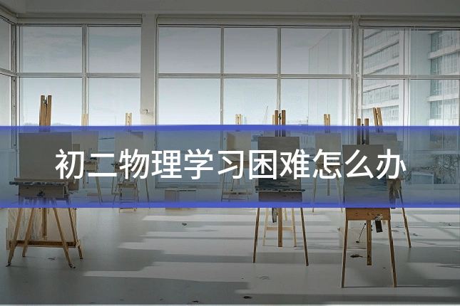 初二物理学习困难怎么办