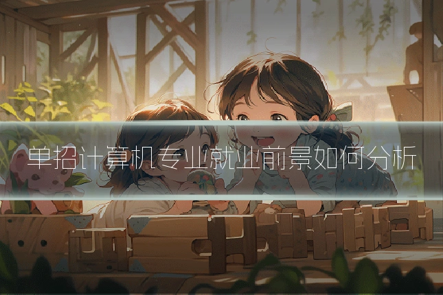 单招计算机专业就业前景如何分析