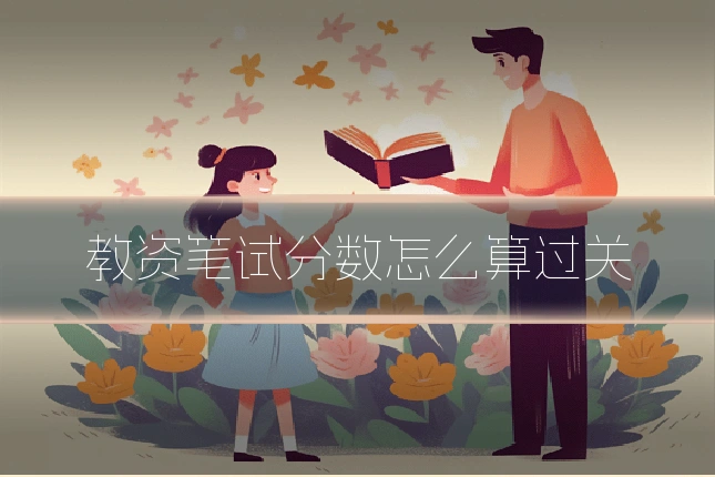 教资笔试分数怎么算过关
