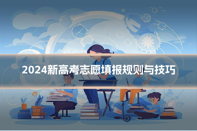 2024新高考志愿填报规则与技巧