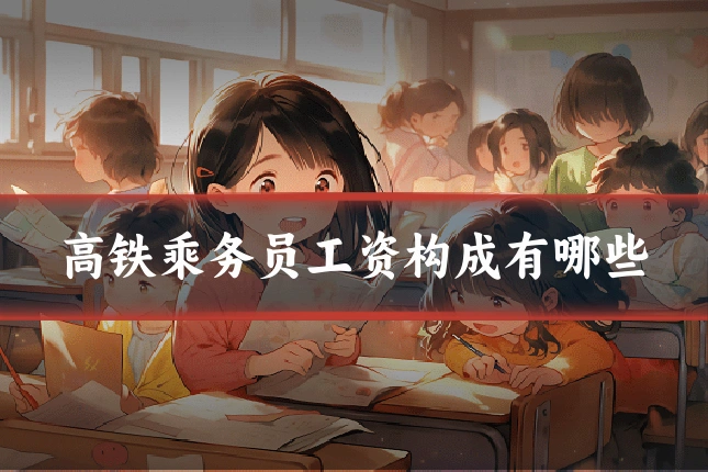 高铁乘务员工资构成有哪些